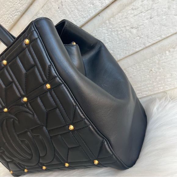 GUCCI Marmont Studded Dollar Disco Quilted Matelasse Handbag Jackie Ophidia - Picture 4 of 17